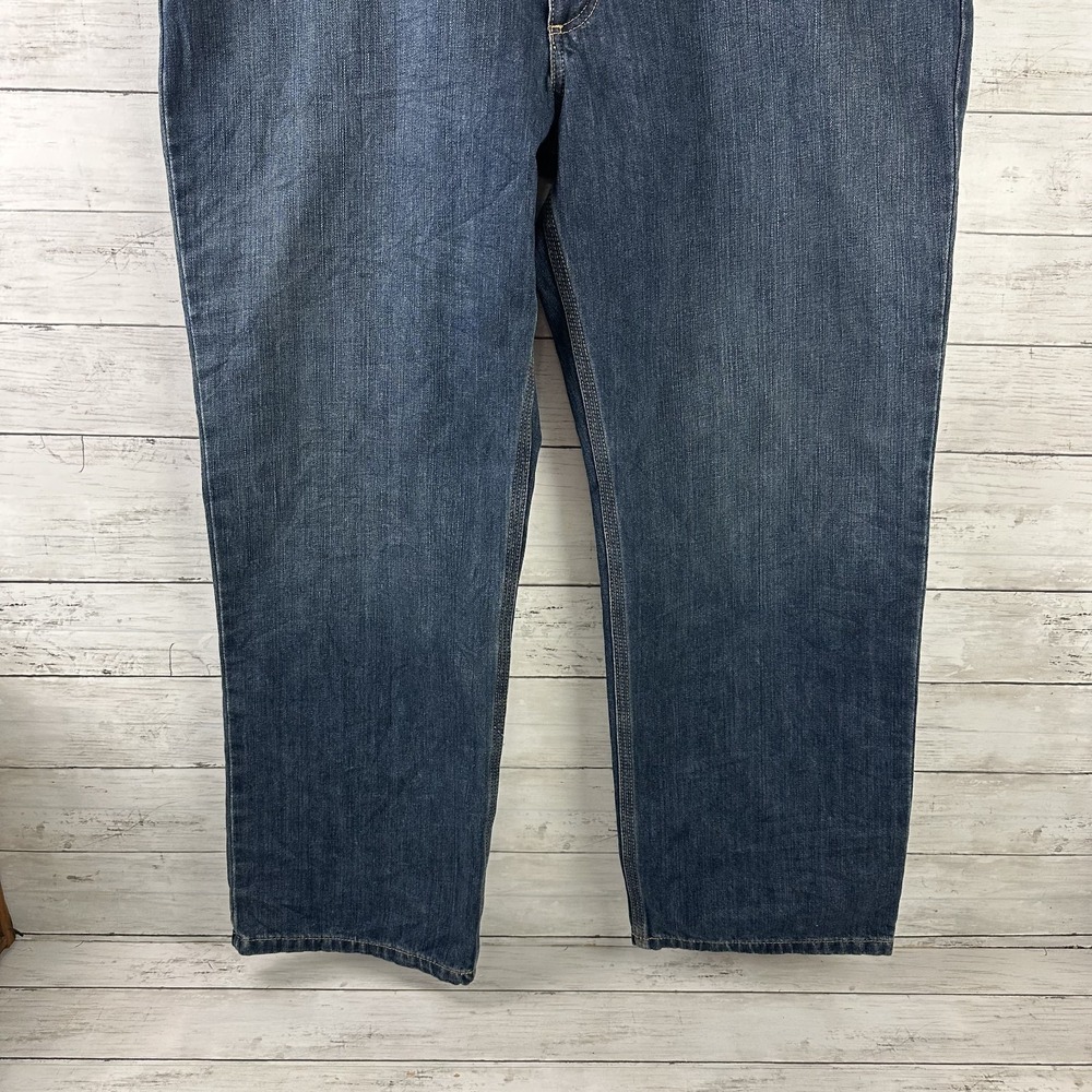 Carhartt Denim Jeans Men's 42x30‎ Relaxed Fit workwear 5 pocket Work Casual - Picture 6 of 15